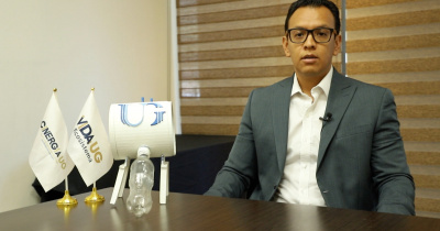 Crean en la UG dispositivo calentador de agua a través de botellas de plástico PET