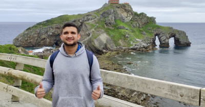 Estudiante del Doctorado en Ciencias de la Ingeniería UG concluye investigación en España