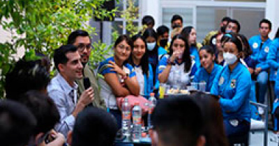 El clavadista Rommel Pacheco inspira a deportistas UG