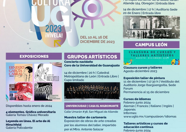 El Coro de la UG llegará a la Catedral Metropolitana de León dentro de la ACUG 