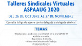 Inicia la ASPAAUG la impartición de talleres sindicales digitales