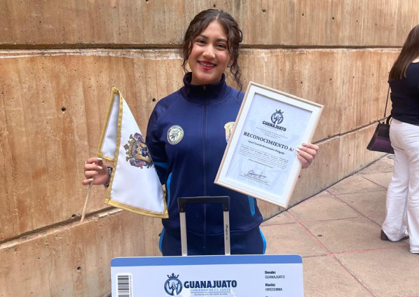 Alumna de la ENMS de Irapuato participará en programa de intercambio en Japón