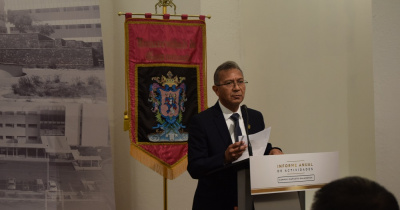 El Dr. Armando Gallegos Muñoz presentó el informe anual de actividades del Campus Irapuato – Salamanca 2022 