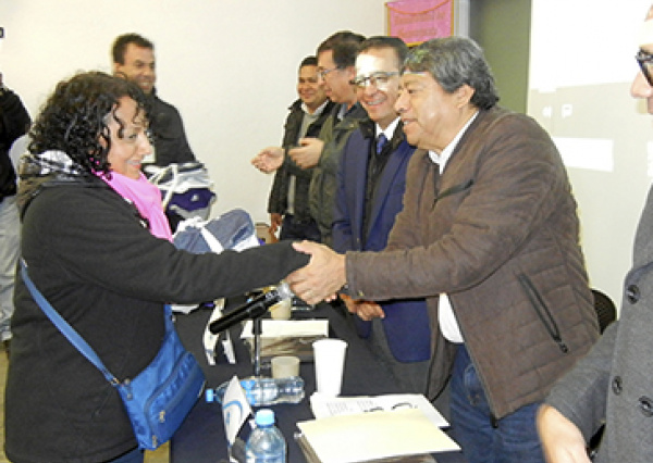 Personal afiliado a la ASTAUG recibe uniformes de trabajo