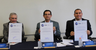 Firma Universidad de Guanajuato convenio de colaboración con el IECA