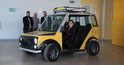 Desarrollan en la UG prototipo de vehículo eléctrico para asistencia a personas con discapacidad