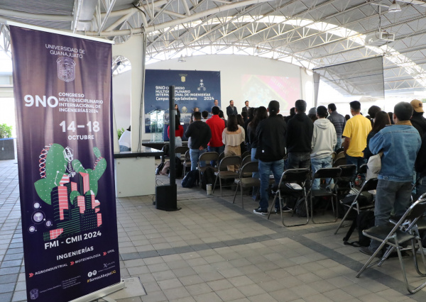 Inician las actividades del 9° Congreso Multidisciplinario Internacional de Ingenierías en el Campus Celaya-Salvatierra
