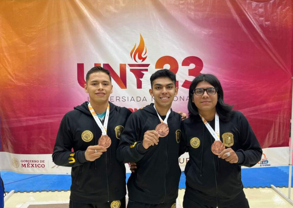 Selectivo de Karate-Do UG se viste de oro, plata y bronce en Universiada Nacional 2023 