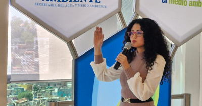 Alumna UG fue finalista en concurso estatal con proyecto de tecnología fotónica para optimizar el uso del agua en la agricultura