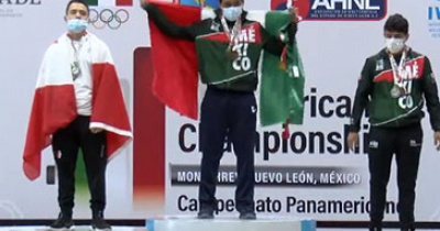 Estudiante de la ENMS de León impone récord panamericano en levantamiento de pesas