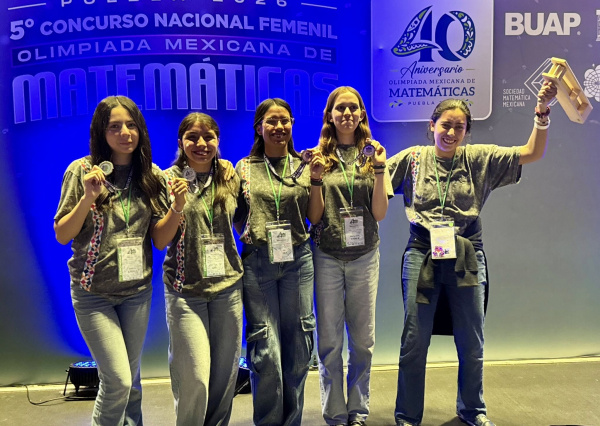 Estudiante de la ENMS Centro Histórico León gana medalla de bronce en la Olimpiada Mexicana de Matemáticas