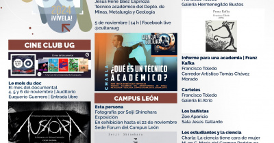 Cine en Línea de la ACUG se llena de terror durante todo noviembre