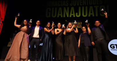 Reconocen a comunidad UG con el Premio Estatal Juventudes Grandeza 2024