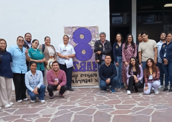 UG realiza diversas acciones en el marco del 8M