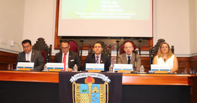 Se realiza con éxito el 2º Foro de Derecho Ambiental en la UG 