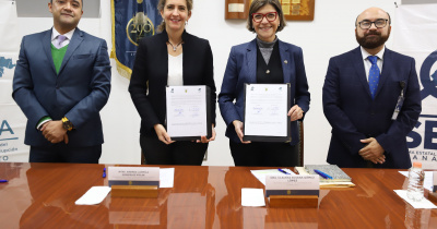 Participa la UG en la suscripción de convenio de colaboración con el Comité Coordinador del Sistema Estatal Anticorrupción de Guanajuato 