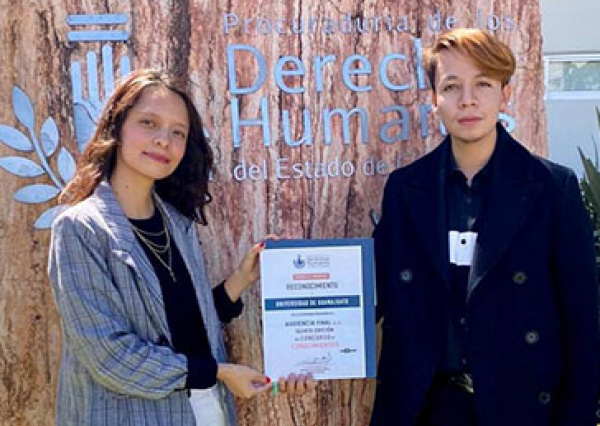 Estudiantes UG obtienen primer lugar en competencia de la Procuraduría de los Derechos Humanos del Estado
