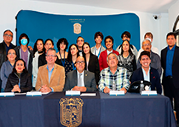 Reconocen a estudiantes del Nivel Medio Superior que representaron a Guanajuato en la Olimpiada de Química 
