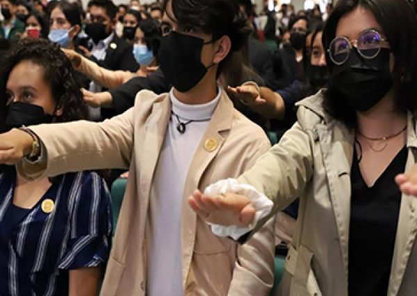 Mesas Directivas de la sociedad estudiantil rinden protesta ante la comunidad UG  