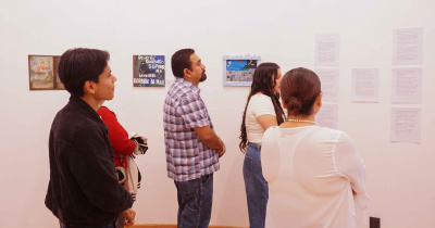 Exhiben muestra artística “Viento” en Campus León