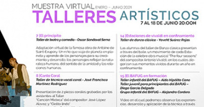 La UG dará una muestra del trabajo realizado en sus talleres artísticos 