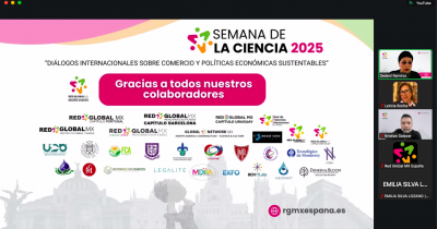 Estudiantes y docentes del CNMS participan en la semana de la Ciencia de la Red Global México, Capítulo España 2025