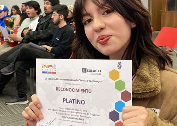 Estudiante de la ENMS Salvatierra obtiene la máxima presea en concurso internacional de cuento científico