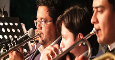 Engalana San Roque la Big Band de la Universidad de Guanajuato