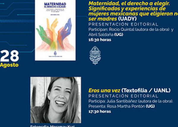 UADY presentará libro sobre la Maternidad y el derecho a elegir, en la FILUG 