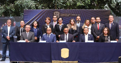 El Mtro. Benjamín Chávez rindió protesta como Director de la ENMS de León 