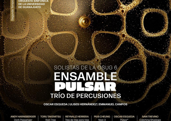 Solistas de la OSUG exploran música de vanguardia con un estreno mundial de percusiones