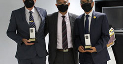 Reconocen trayectoria y legado de los profesores Dr. Eduardo Aguilera Gómez y Dr. Luz Antonio Aguilera Cortés 