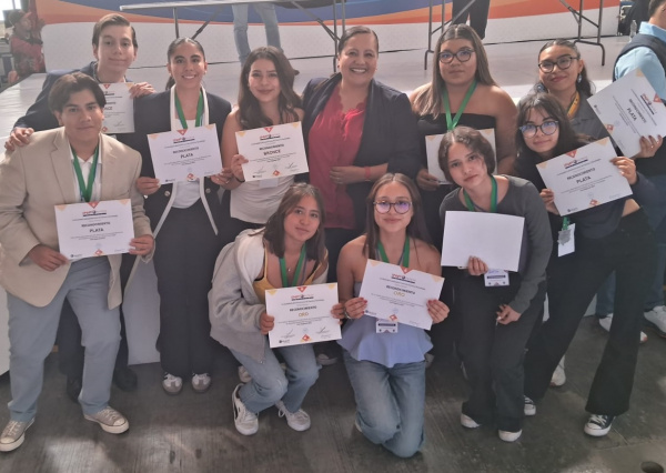 Estudiantes del Colegio del Nivel Medio Superior destacan en la etapa final del Infomatrix Iberoamérica