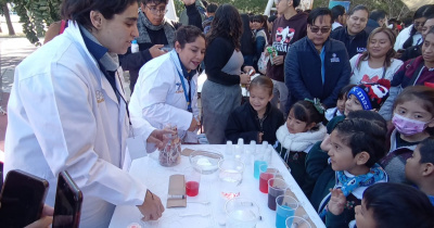 Comunidad UG participa en el Tianguis de la Ciencia 2025