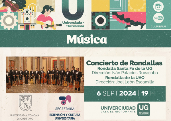 Agenda Cultura UG invita a participar en la Universiada Cervantina 2024  