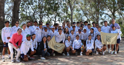 Estudiantes de la ENMS de Pénjamo trasladan fuego simbólico para celebrar fiestas patrias