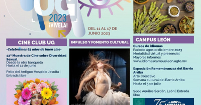 Conoce y sé participe de la Agenda Cultura UG 