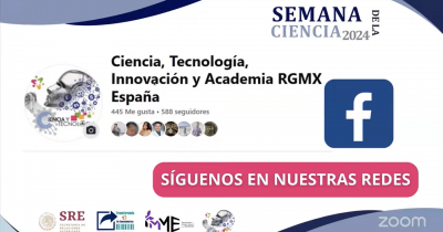 Docentes y estudiantes del CNMS participaron en la Semana de Ciencia “Salud y sostenibilidad para un mundo en equilibrio” 2024, capítulo ESPAÑA-MÉXICO