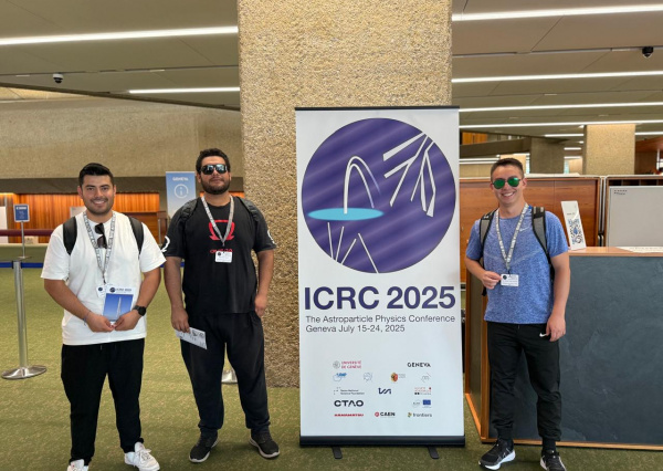 Participan estudiantes de la UG en Conferencia Internacional de Rayos Cósmicos, en Suiza