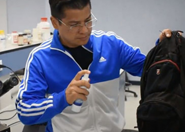 Investigadores de la UG crean suspensión inteligente para inhibir propagación del COVID-19