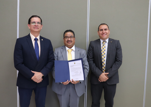 Ratifican al Dr. Martín Caudillo González al frente del Departamento de Minas, Metalurgia y Geología  