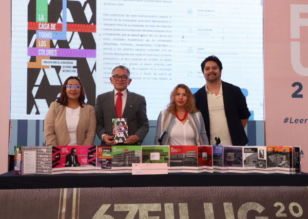Se presenta en la FILUG “La casa de todos los colores. Cincuenta años de la Universidad Autónoma Metropolitana”