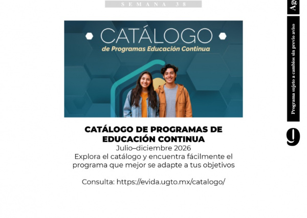 UG promueve una semana de cultura, ciencia y tradición