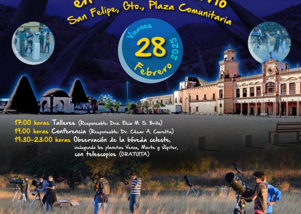 Comunidad UG llevará una “Noche bajo las Estrellas” a Jaral de Berrio