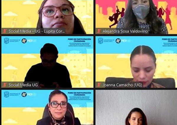 Exponen impacto del Programa de Equidad Regional de la UG en Foro de Participación Ciudadana 