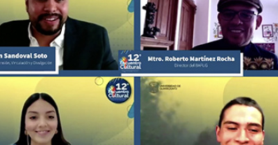 Conmemoran de manera virtual 12 años del Encuentro Cultural de estudiantes del Nivel Medio Superior