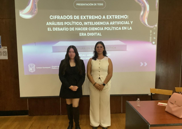 Estudiantes UG exploran aplicaciones de la IA en la ciencia política