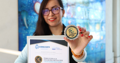 Investigadora del Campus Celaya-Salvatierra recibe el Premio Estatal de Divulgación Científica “Silvia Susana Bravo Núñez” 2026