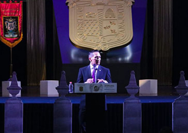 Presenta Rector General de la UG resultados del trabajo de la comunidad universitaria en el periodo 2020-2021 