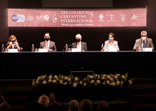 Inauguran el XXX Coloquio Cervantino Internacional “México 1521, realidad y ficción” 